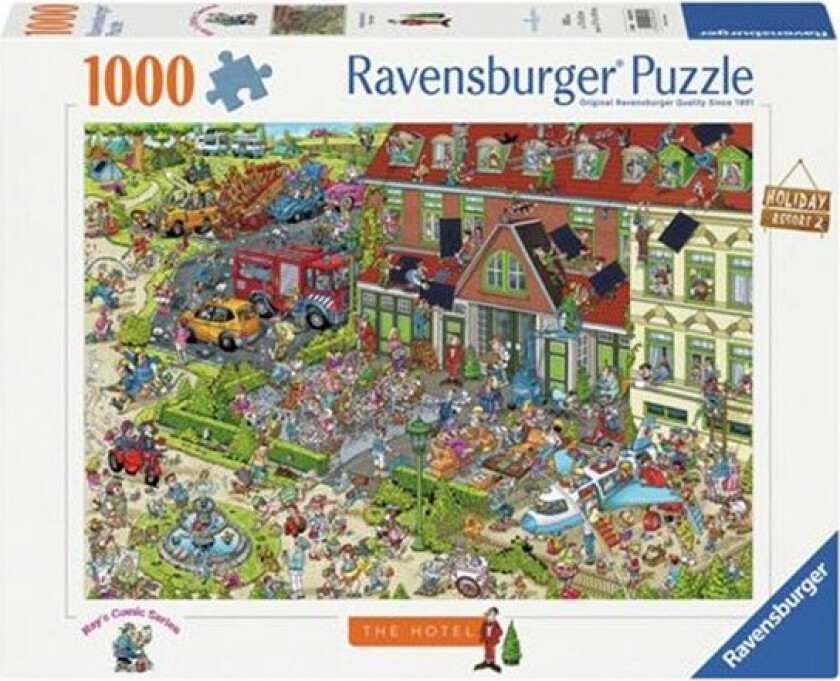 Jigsaw puzzle Holiday Resort 2: The Hotel 1000pcs