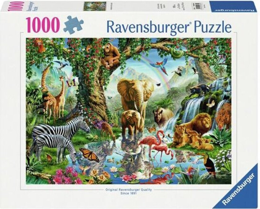 Jigsaw puzzle Adventures in the Jungle 1000 pcs.