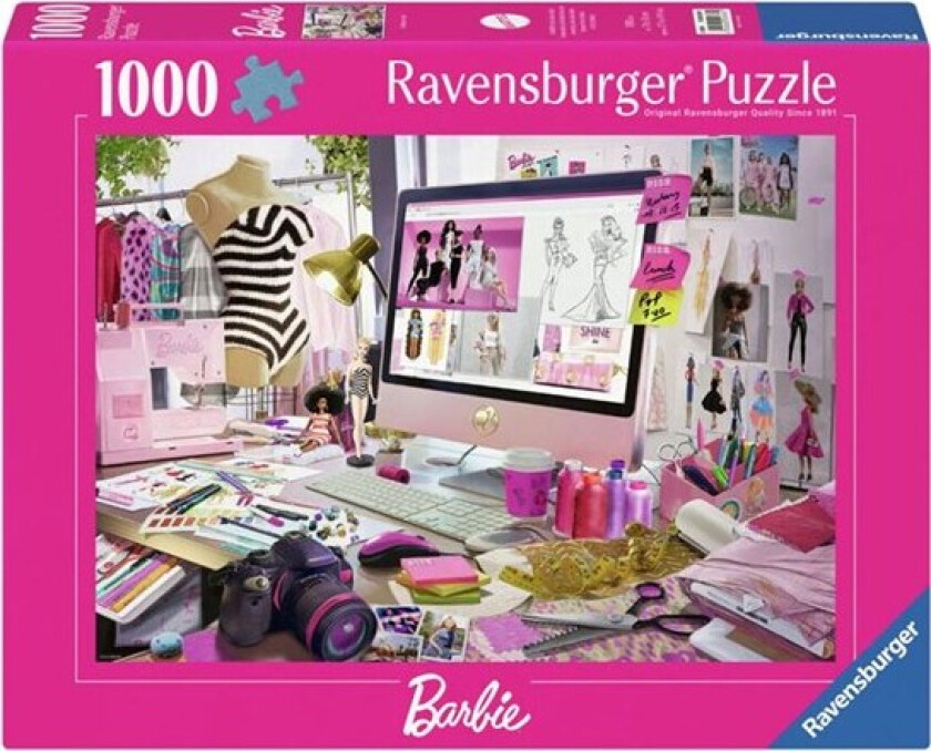 Jigsaw puzzle Barbie Fashion Icon 1000pcs.