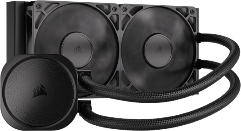 NAUTILUS 240 Black - CPU Vannkjøling - Max 36 dBA