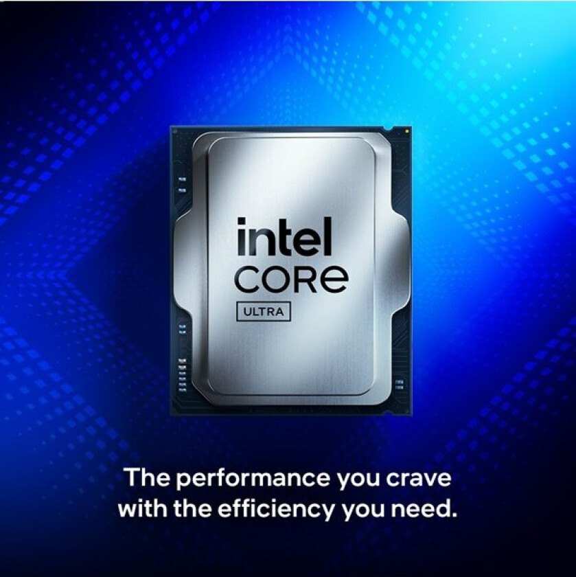 Core Ultra 5 245K Arrow Lake-S - Tray Prosessor/CPU - 14 kjerner - 3.6 GHz - LGA1851 - Bulk (uten vifte)
