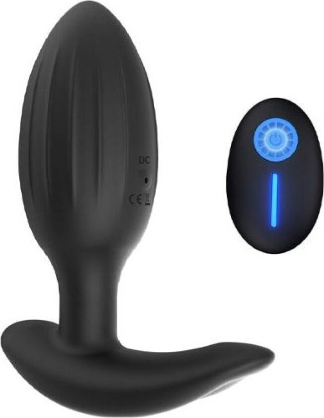 Buttplug With Remote Analplugg med vibrator