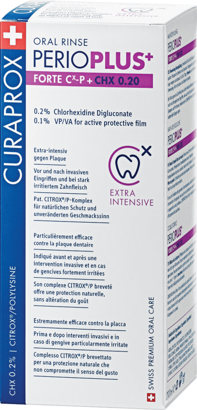 Curaprox Perio +Forte Munnskyll, 200 ml