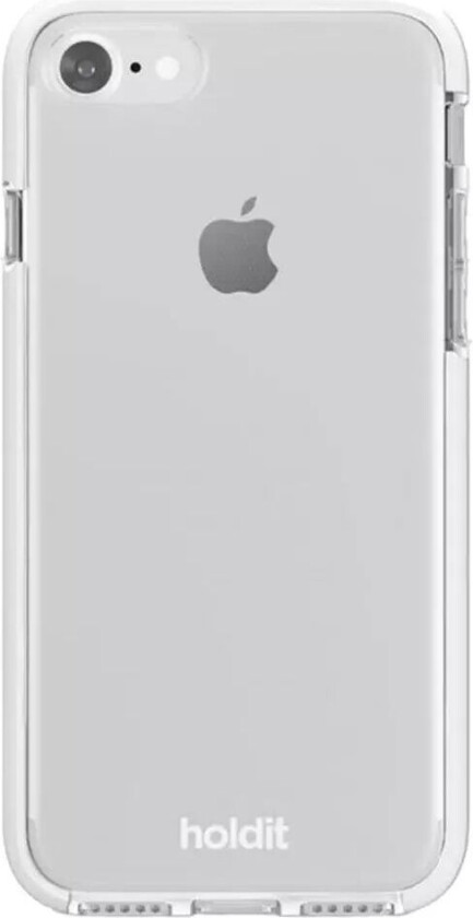 Holdit iPhone SE (2022 / 2020) / 8 / 7 Seethru Bakdeksel - Hvit