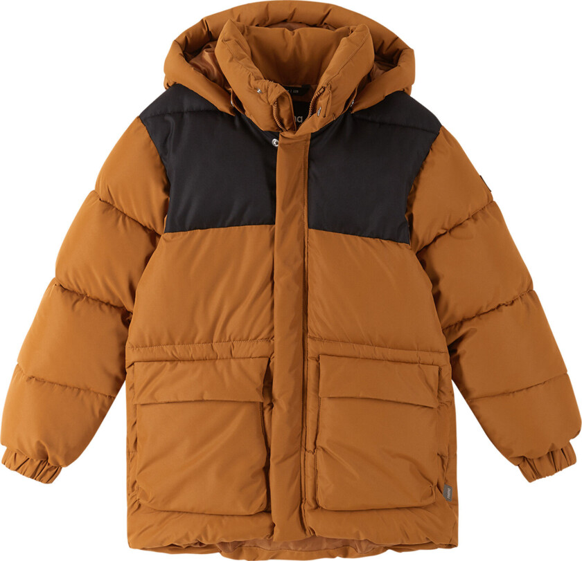 Kids' Winter Jacket Toukola Cinnamon Brown 146