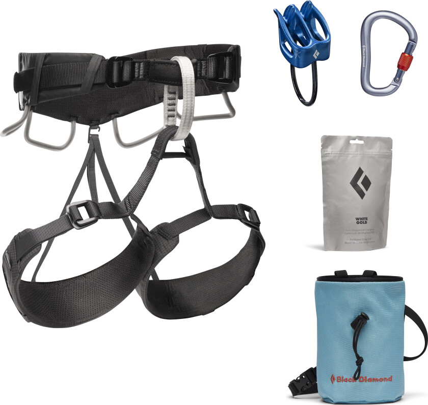 Black Diamond Momentum 4s Harness Package Anthracite L/XL