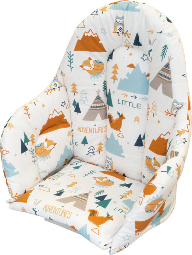 Anne Mikael Polstring for barnestol - Hvit/Blå