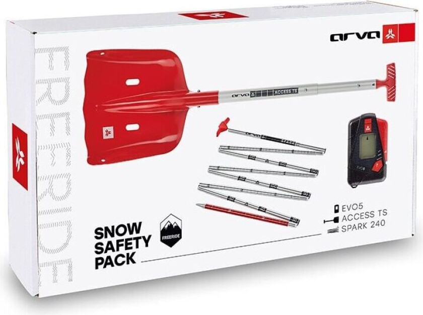 Arva Pack Safety Box Evo5 Red One size