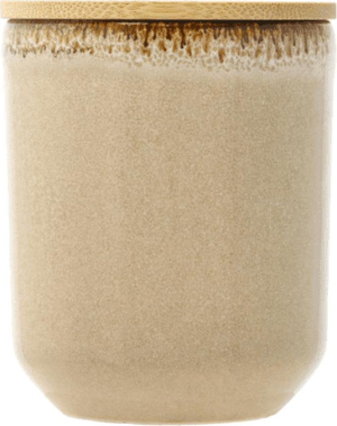 Iris Duftlys 8x9,5cm kremfarget