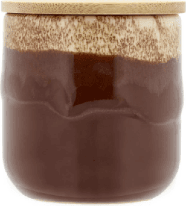 Iris Duftlys 7x7,3cm brun/krem