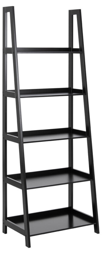 Wally hylle 5 hyller svart.