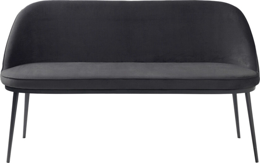 Gain sofabenk svart.