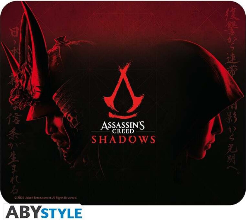 Bilde av ASSASSIN'S CREED - Soft Mouse Pad - Shadows Yasuke&Naoe