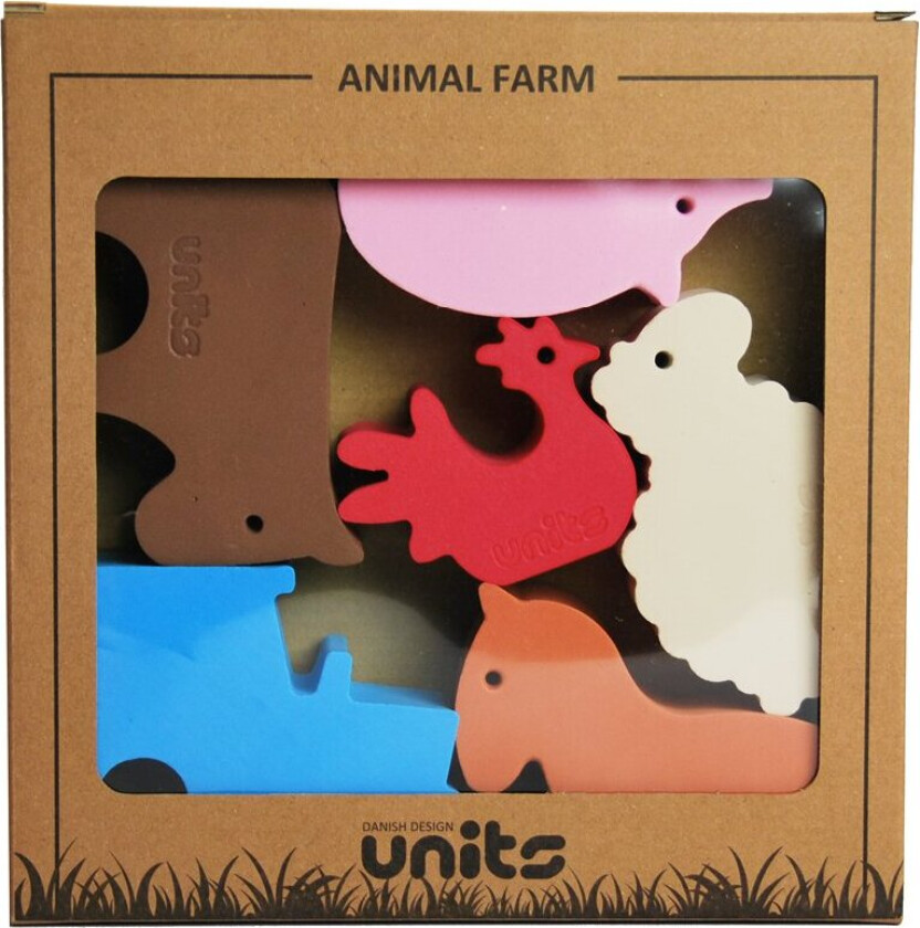 UNITS - 6 Small Farm Animals in Box (190)