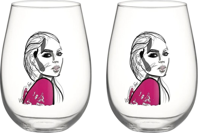 All about you glass 57 cl 2-pakk Next to you