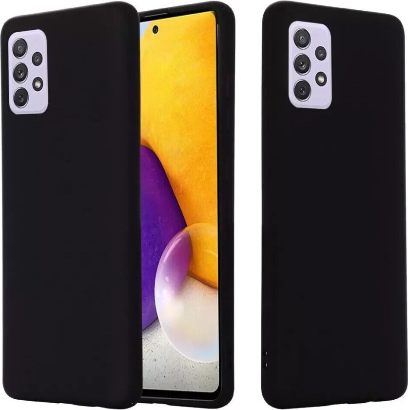 Samsung Galaxy A73 (5G) Liquid Silikon Deksel - Svart