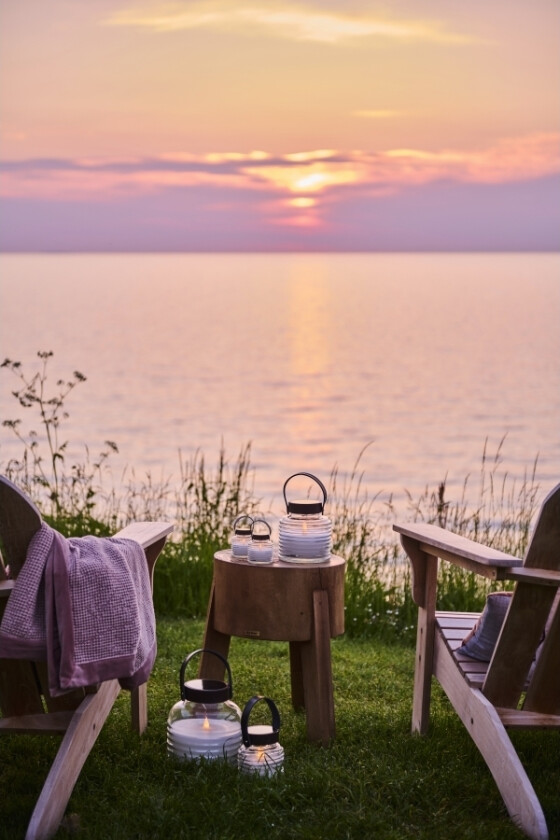 Sirius Sirius Aston Solar Krukke - Sort/Brun - H 12 Cm