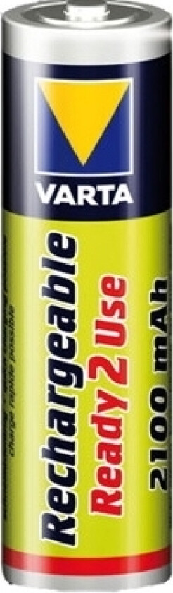 Ni-Mh, 2100 Mah, Aa, Oppladbart Batteri, Aa, Nikkelmetallhydrid (Nimh), 1,2 V, 2100 Mah