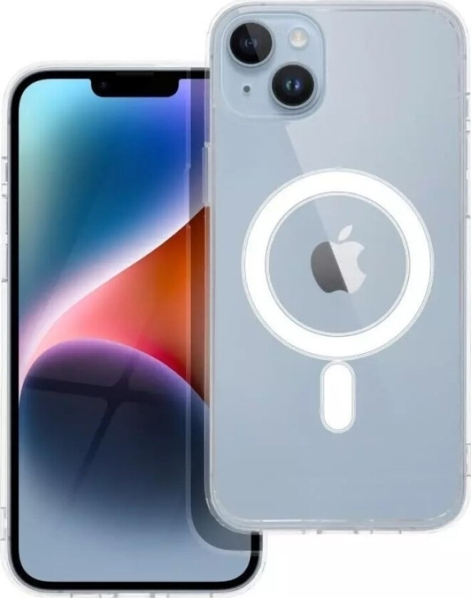 Oem Futera Clear Mag Cover Kompatybilny Z Magsafe Do Iphone 14 Plus Transparentny