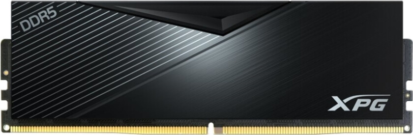 Xpg Lancer - Ddr5 - Modul - 16 Gb - Dimm 288-Pin - 6000 Mhz / Pc5-48000 - Cl30 - 1.35 V - Ikke-Bufret - On-Die Ecc - Svart