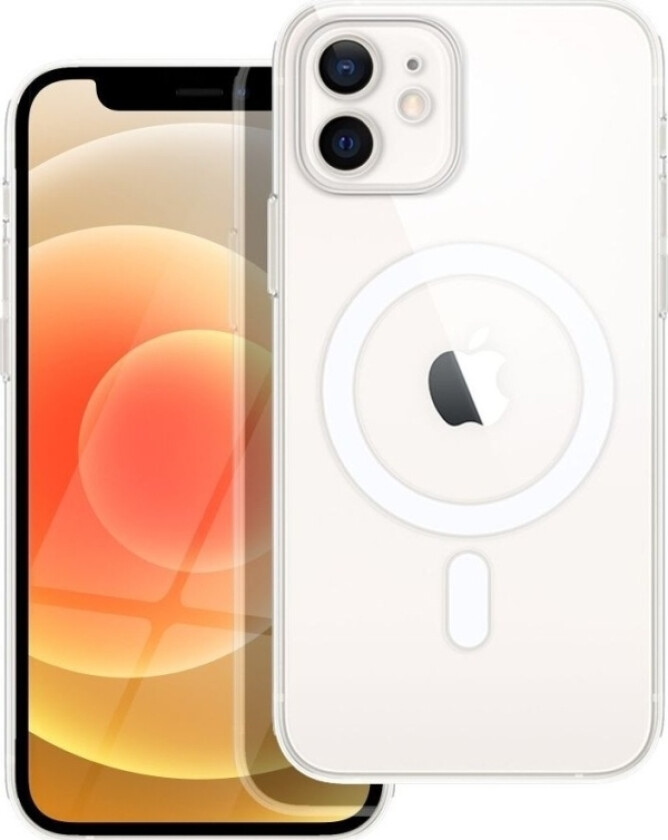 Oem Clear Mag Cover-Deksel Med Kamerabeskyttelse, Kompatibel Med Magsafe For Iphone 12 Transparent