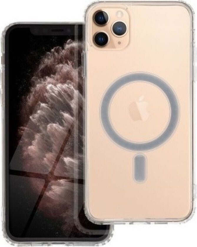 Oem Clear Mag Cover-Deksel Kompatibel Med Magsafe For Iphone 11 Pro Max Gjennomsiktig