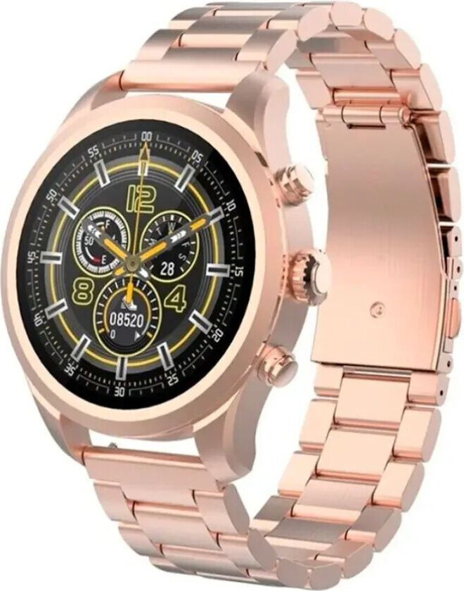 Verfi SW-800 med Pulsmåler og Skritteller - Fitness Smartwatch - Rose Gold