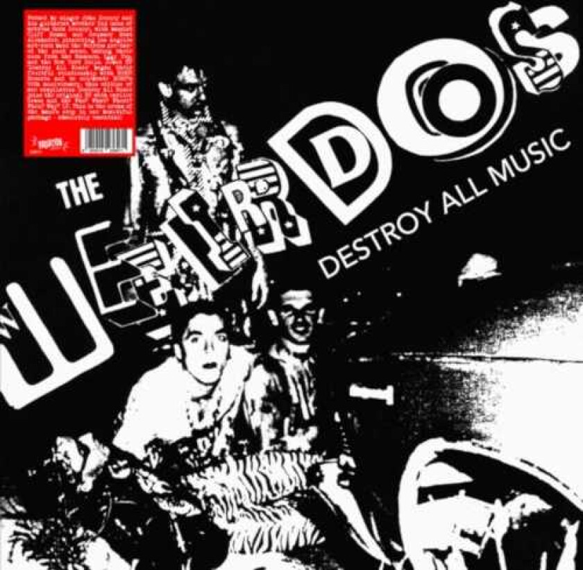 The Weirdos Destroy All Music LP/Vinyl