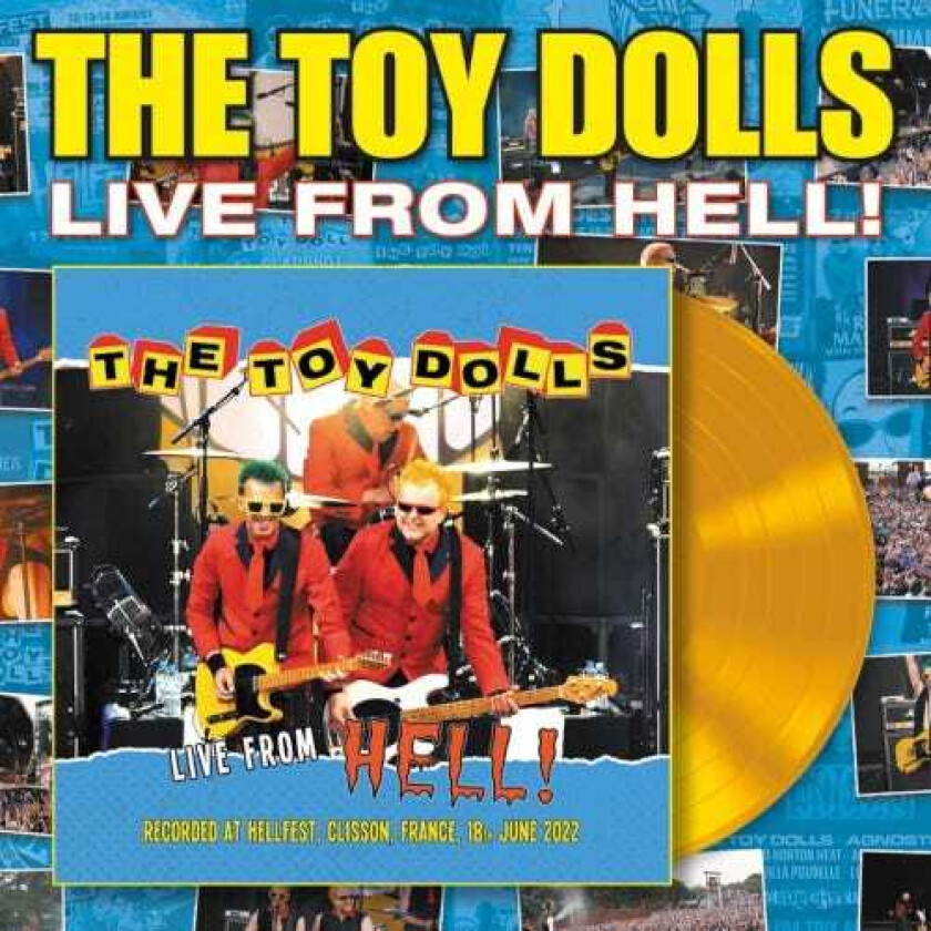 The Toy Dolls Live From Hell! LP/Vinyl
