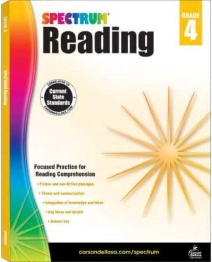 Spectrum Reading Workbook Grade 4