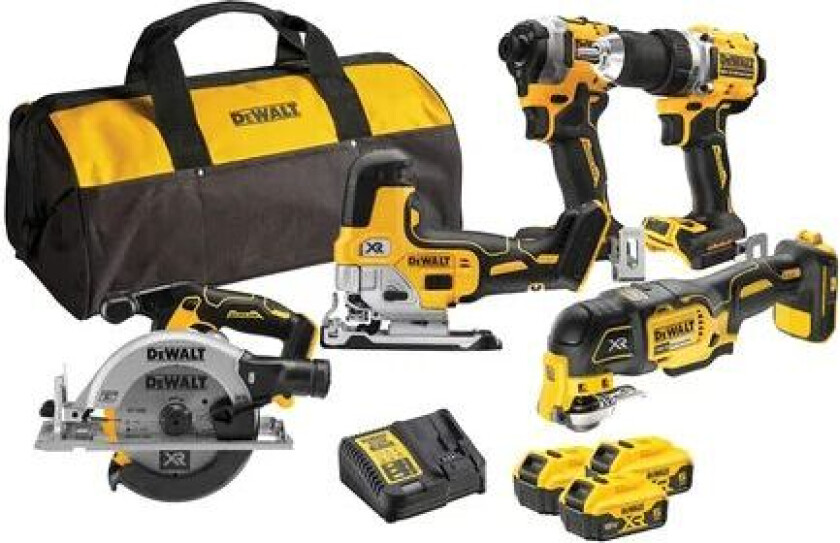 Bilde av Dewalt Dewalt Premium Verktøysett 18v Xr I Softbag