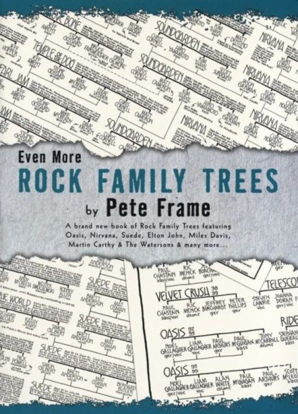 Even More Rock Family Trees av Pete Frame