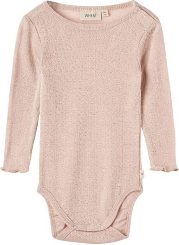Wheat Agi body i ull til baby, pale lilac