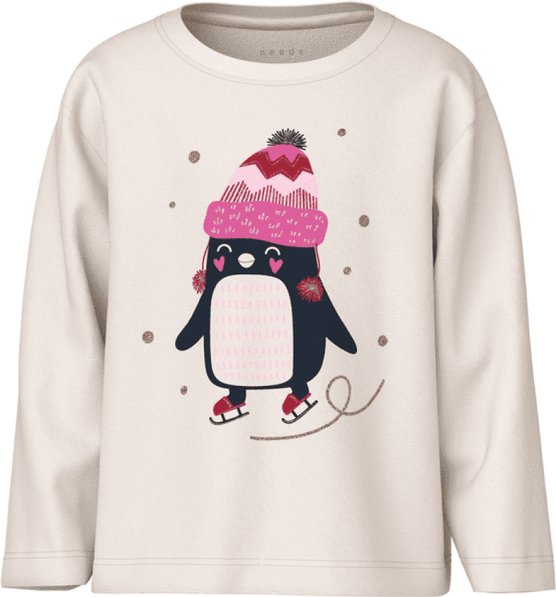 Bilde av Name It Nmfvismas genser til småbarn, Jet Stream