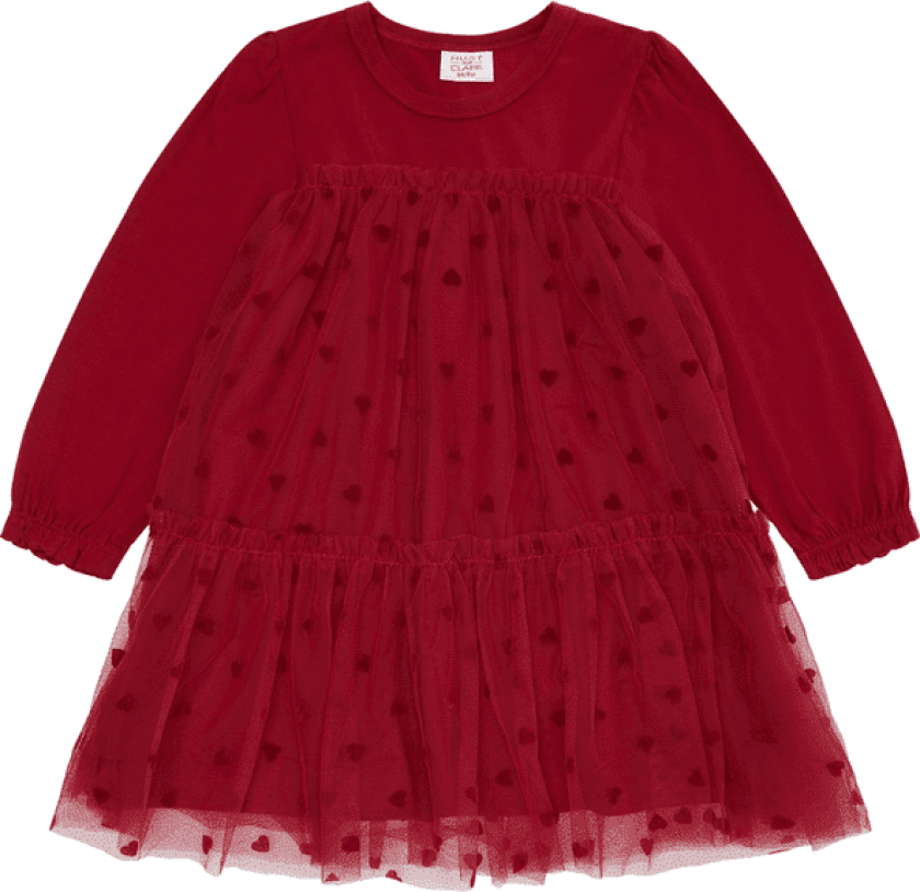 Hust & Claire Karoline kjole til barn, Teaberry