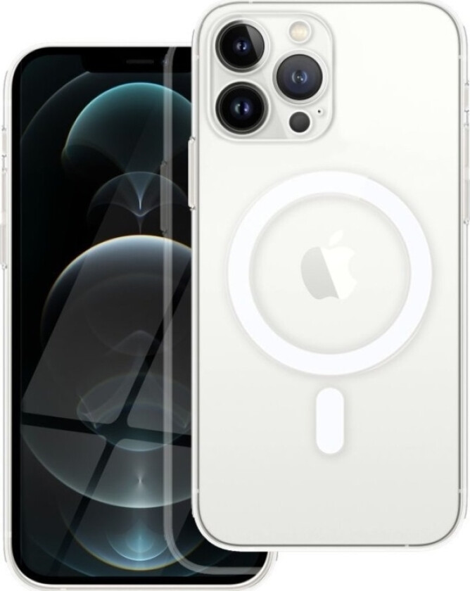 Oem Clear Mag Cover-Deksel Med Kamerabeskyttelse, Kompatibel Med Magsafe For Iphone 12 Pro Max Gjennomsiktig