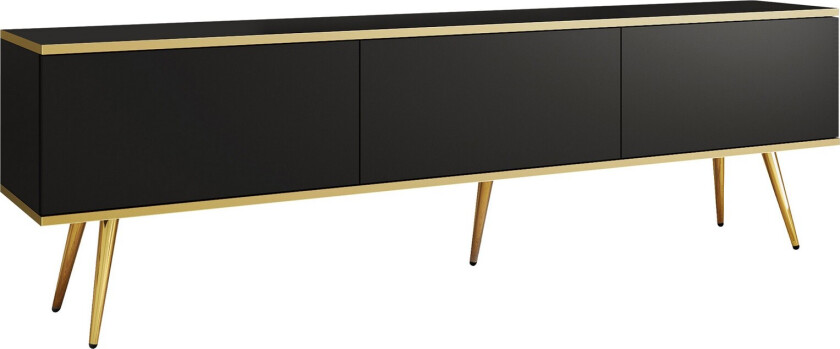 Edson TV-benk 175 cm - Svart