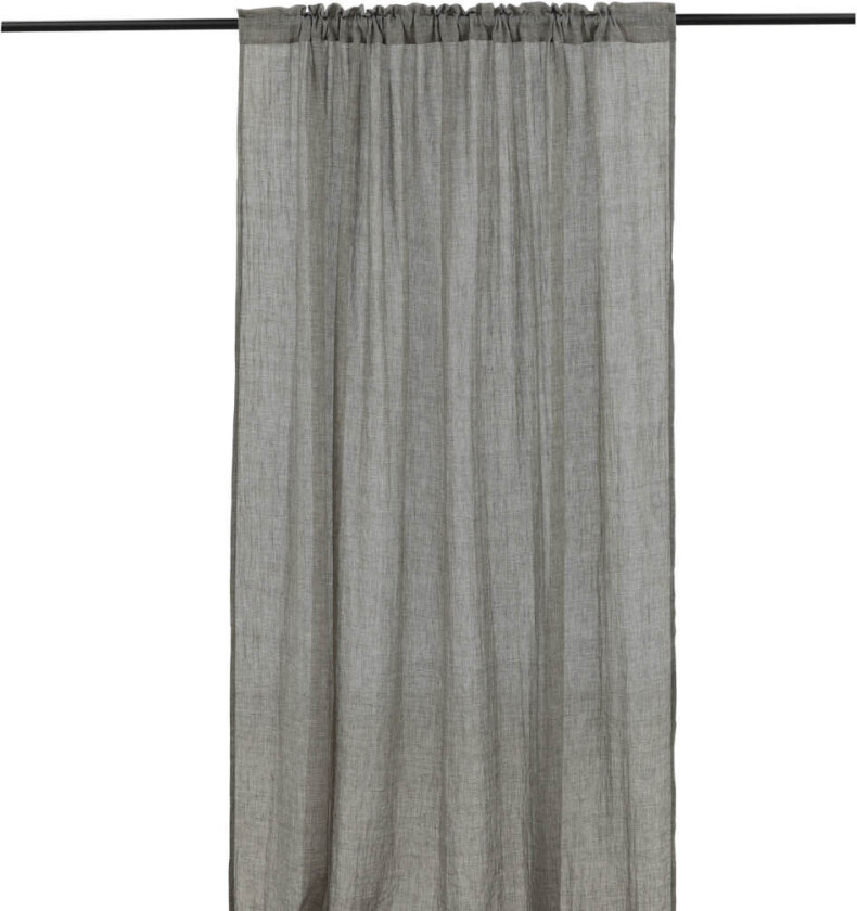 Elena gardin 1 stk. 240x135cm grå.