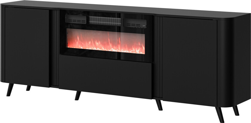 Bilde av Clement Kommode 200 cm - Svart