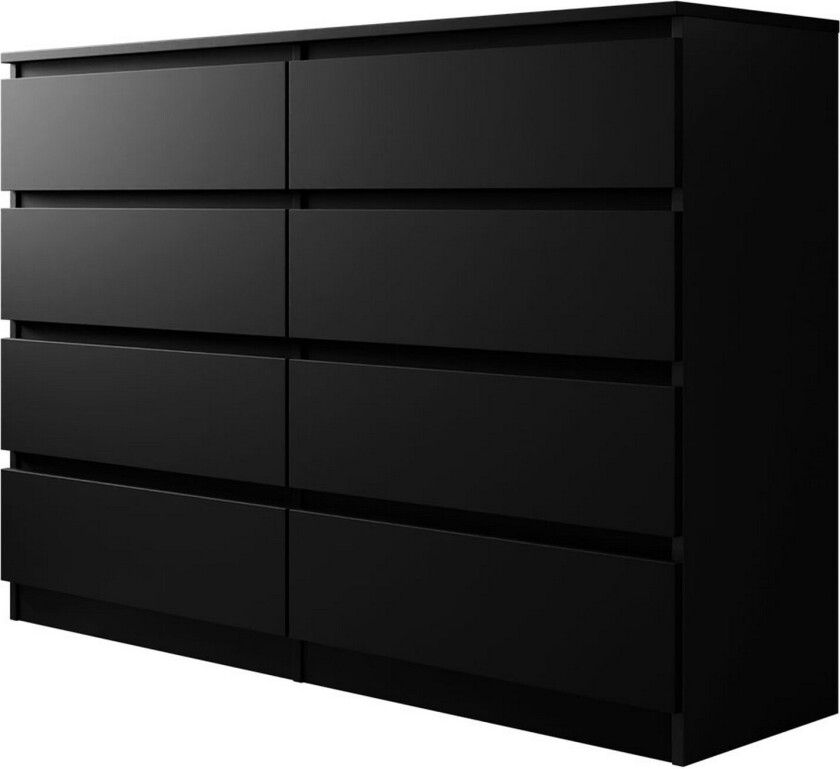 Basildon Kommode 138 cm - Svart