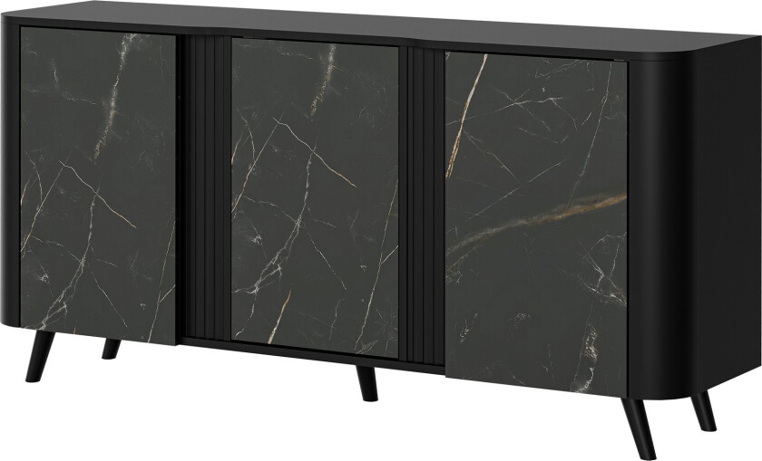 Clement Kommode 151 cm - Svart