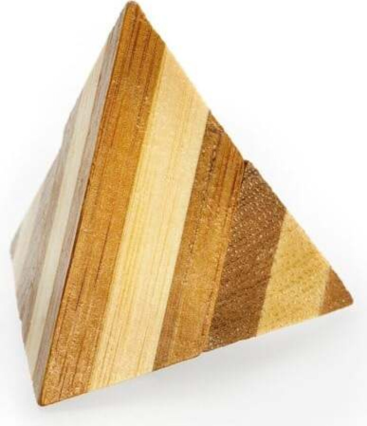 3D Bamboo Brain Puzzle Pyramid 3D Puslespill