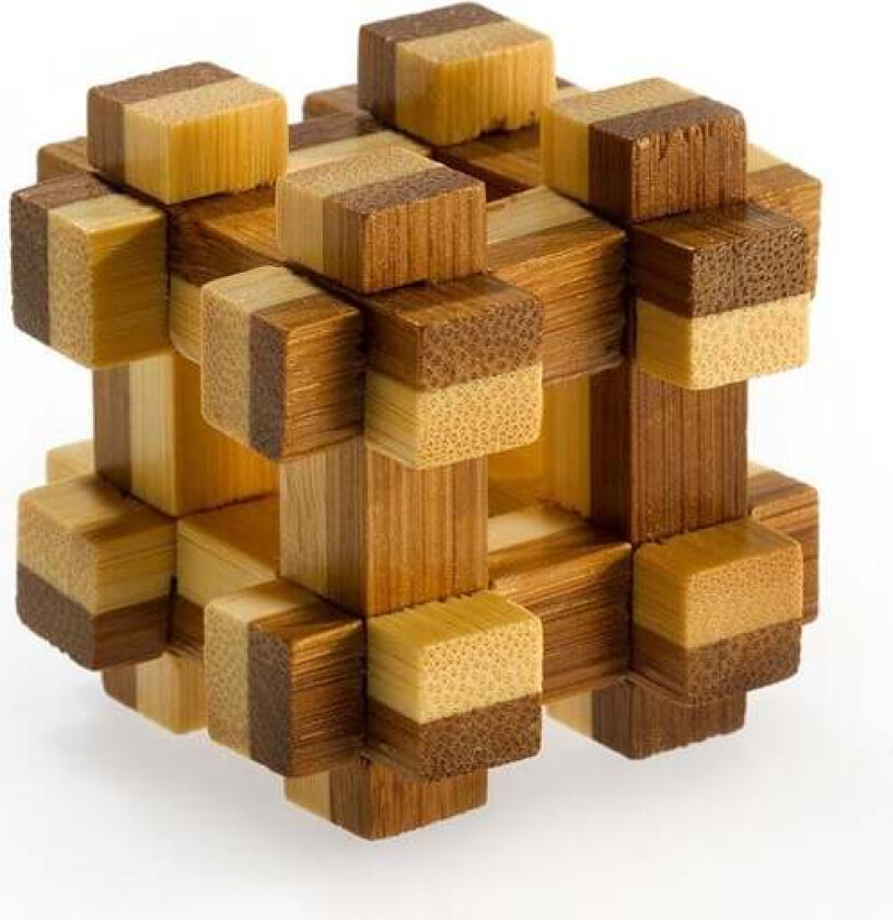 3D Bamboo Brain Puzzle Prison House 3D Puslespill