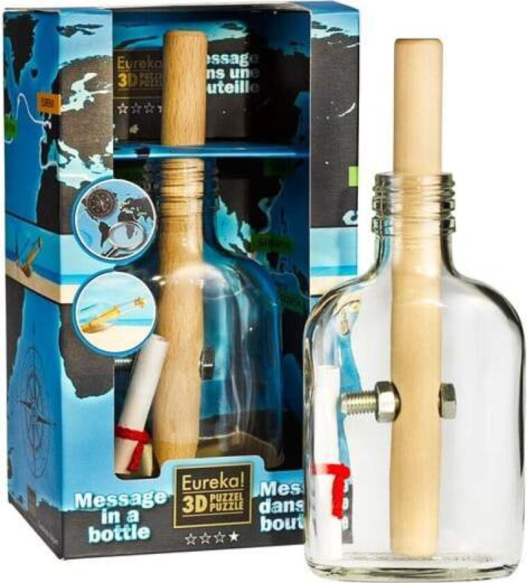 Brain puzzle Message in a Bottle