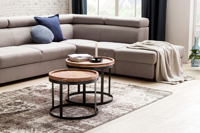 Risien Settbord 2-pk - Brun