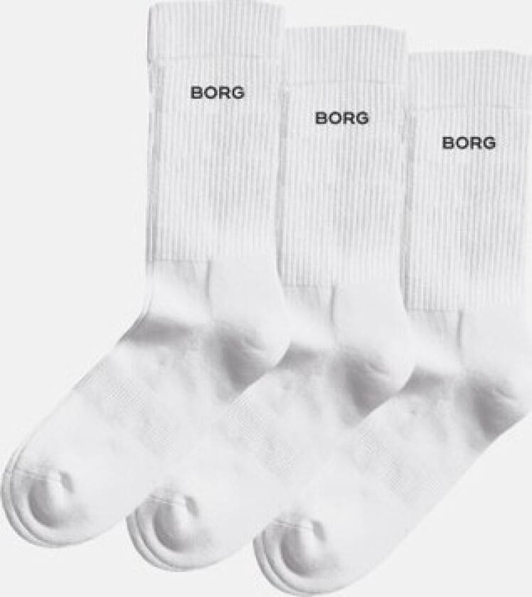 Bilde av Essential Crew Sock 3p, Multipack 1, 39-42, Bomullsstrømper
