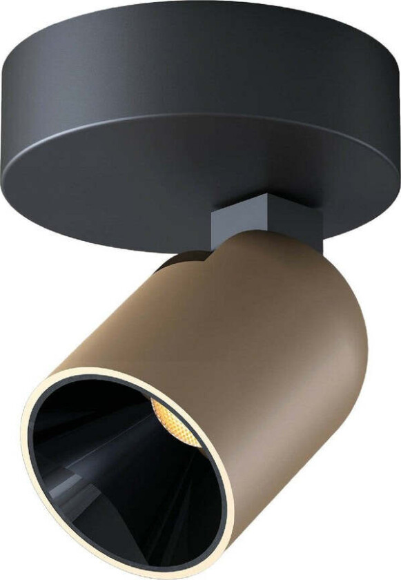 Calvi K1 takspott 8W 2700 Kelvin - Dimbar - Svart