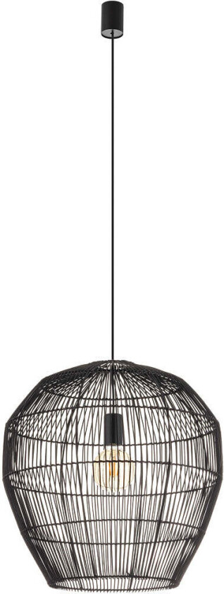 Haiti takpendel 50 cm - Svart