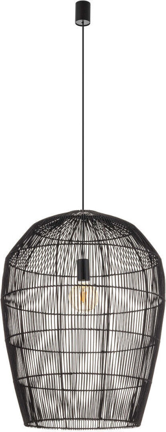 Haiti takpendel 53,5 cm - Svart