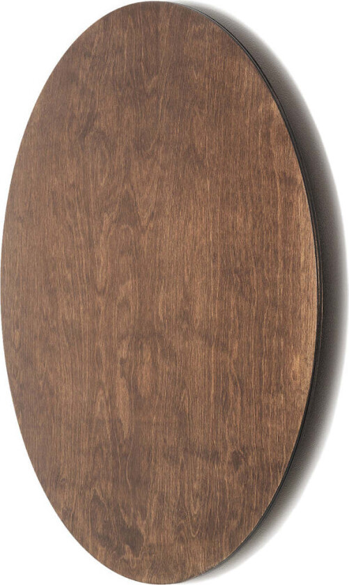 Timber rund vegglampe 75 cm 22W 3000 Kelvin - Brun